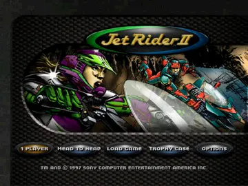 Jet Moto 98 (JP) screen shot title